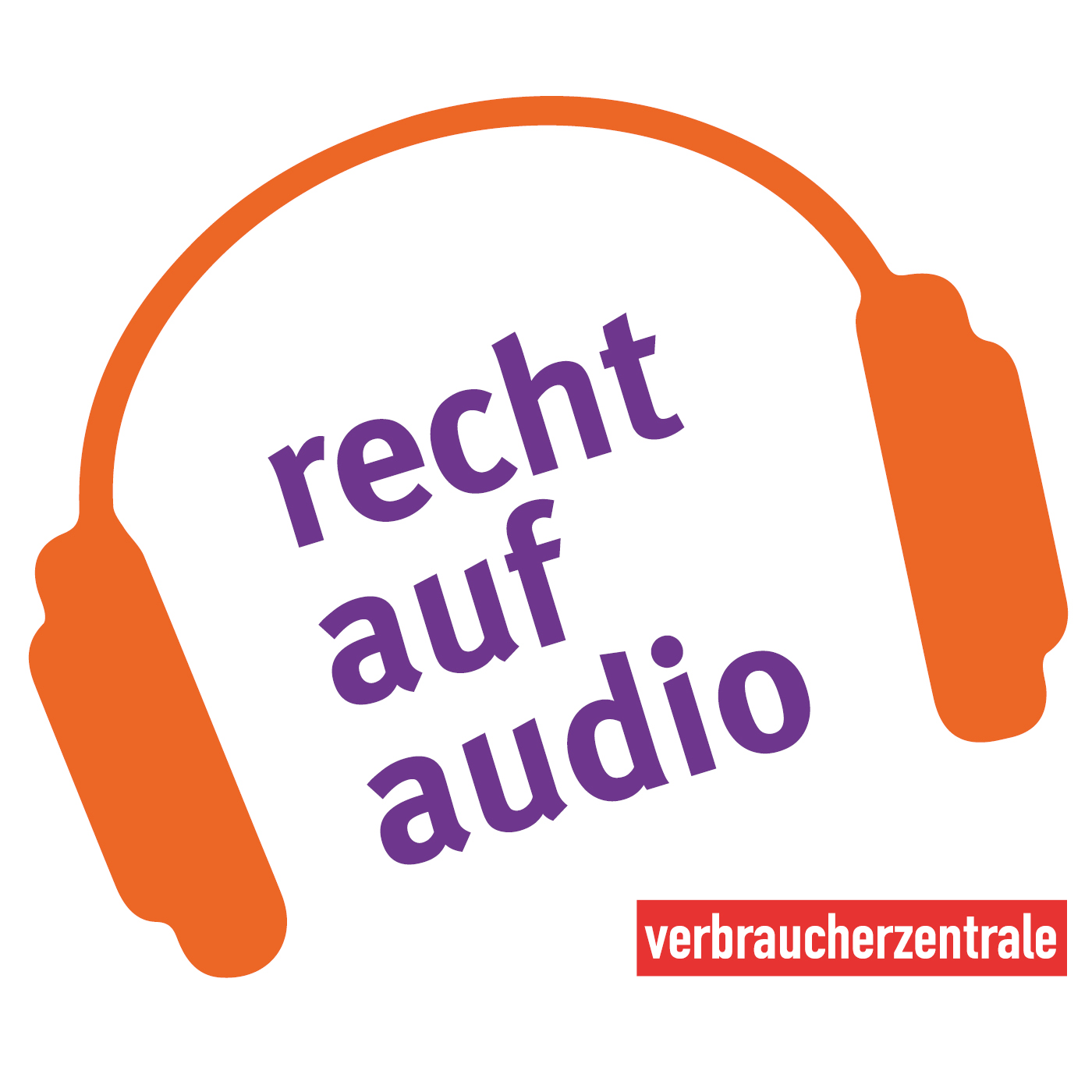 Logo des Podcasts "recht auf audio"