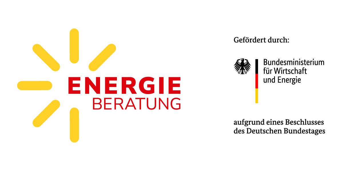 Signet der Energieberatung und Förderlogo Bundesministerium für Wirtschaft und Energie