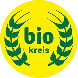 Siegel des Bio-Anbauverbands Biokreis