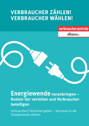 Kampagnenflyer zur Landtagswahl 2018: Thema Energie