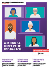 Politikbrief der Verbraucherzentrale Hessen zum Thema "Bedeutung der Verbraucherzentralen während der Corona-Krise"