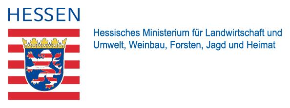 Logo des Hessischen Ministeriums für Landwirtschaft und Umwelt, Weinbau, Forsten, Jagd und Heimat