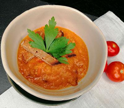 Tomaten-Brotsuppe, Resteverwertung für Brot