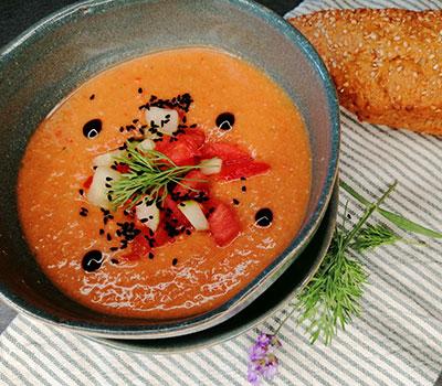 Gazpacho - kalte Gemüsesuppe