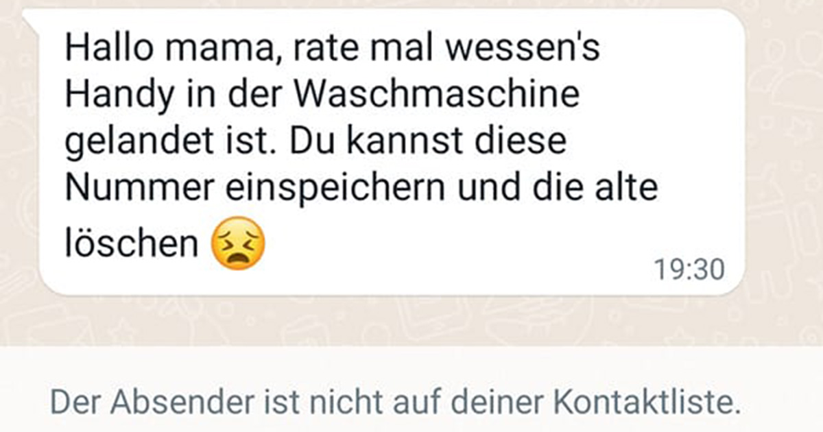 "Hallo Mama", "Hallo Papa" Betrugsversuche über WhatsApp und SMS Verbraucherzentrale Hessen