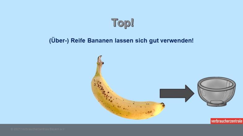 Reife Banane