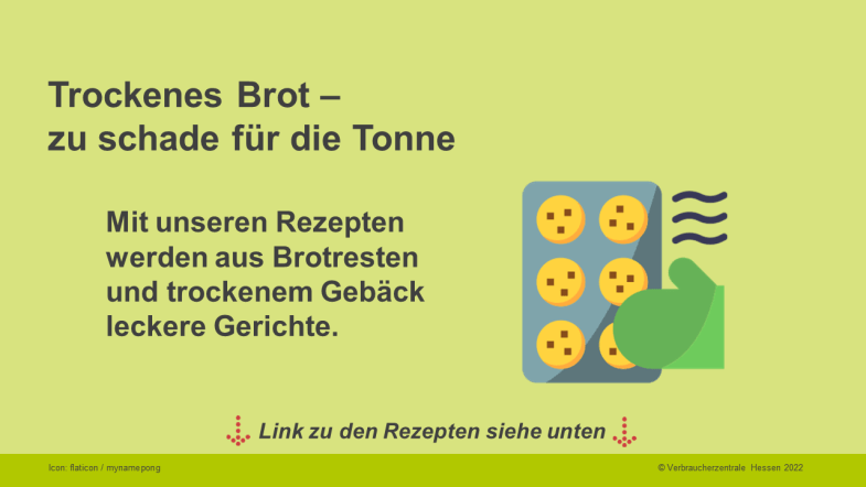 Trockenes Brot – zu schade für die Tonne: Mit unseren Rezeptenwerden aus Brotresten und trockenem Gebäck leckere Gerichte. 