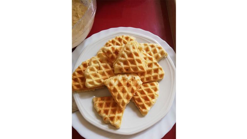 Waffeln in der Kita